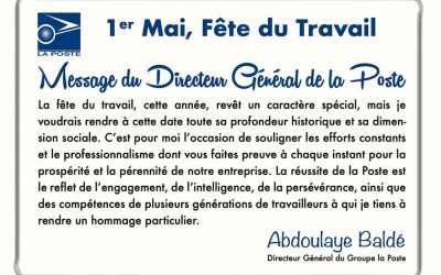 Message du Dg Fête du travail