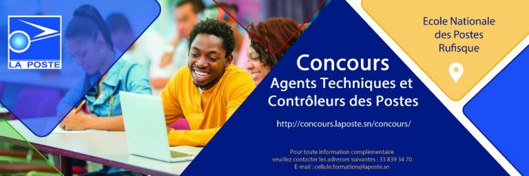 Concours Agents Techniques et Contrôleurs des Postes