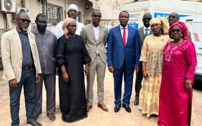 Visite des filiales EMS Sénégal et Postefinances