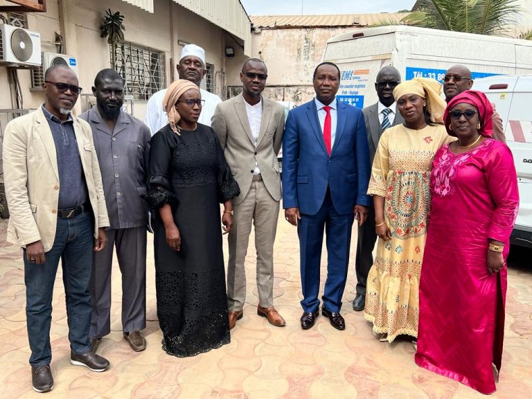 Visite des filiales EMS Sénégal et Postefinances